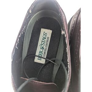 Deer Stags Banker Wingtip Oxford Men's 11M Brown Leather Comfort Dress Shoes